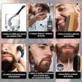 thumbnail image 4 of 12 en 1 Barba Kit Cuidado, Con Crecimiento de Barba Rodillo, Shampoo Barba, Peine Barba, Cepillo Barba, Aceite Barba, Balsamo Barba, Navaja de Afeitar, para Regalo Perfecto para Hombre para Hombres o, 4 of 7