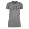 thumbnail image 2 of Moms Favorite Woman's Funny Graphic T-shirts, Sarcastic T-shirts for Women - Heather Grey MH200WFUN S6 L, 2 of 3
