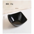 thumbnail image 6 of Creative Square Sauce Dishes - Set of 4 Yuanbao Style Dipping Bowls(Red,4), 6 of 6
