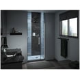 thumbnail image 6 of Kohler 27589-10L-BNK 71.5 x 34.37 in. Components Frameless Pivot Shower Door with 0.37 in. Thick Crystal Clear Glass - Anodized Brushed Nickel, 6 of 7