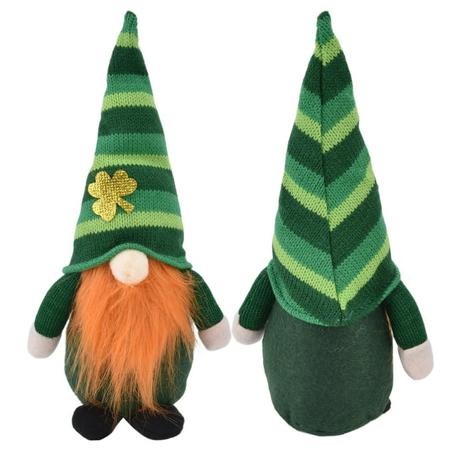 Gnomo del Día de San Patricio, Gnomo Irlandés Que Representa Buena Suerte para el comedor