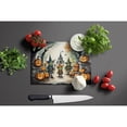 thumbnail image 2 of Goblins Spooky Halloween Glass Cutting Board Large 12 in x 15 in, 2 of 5