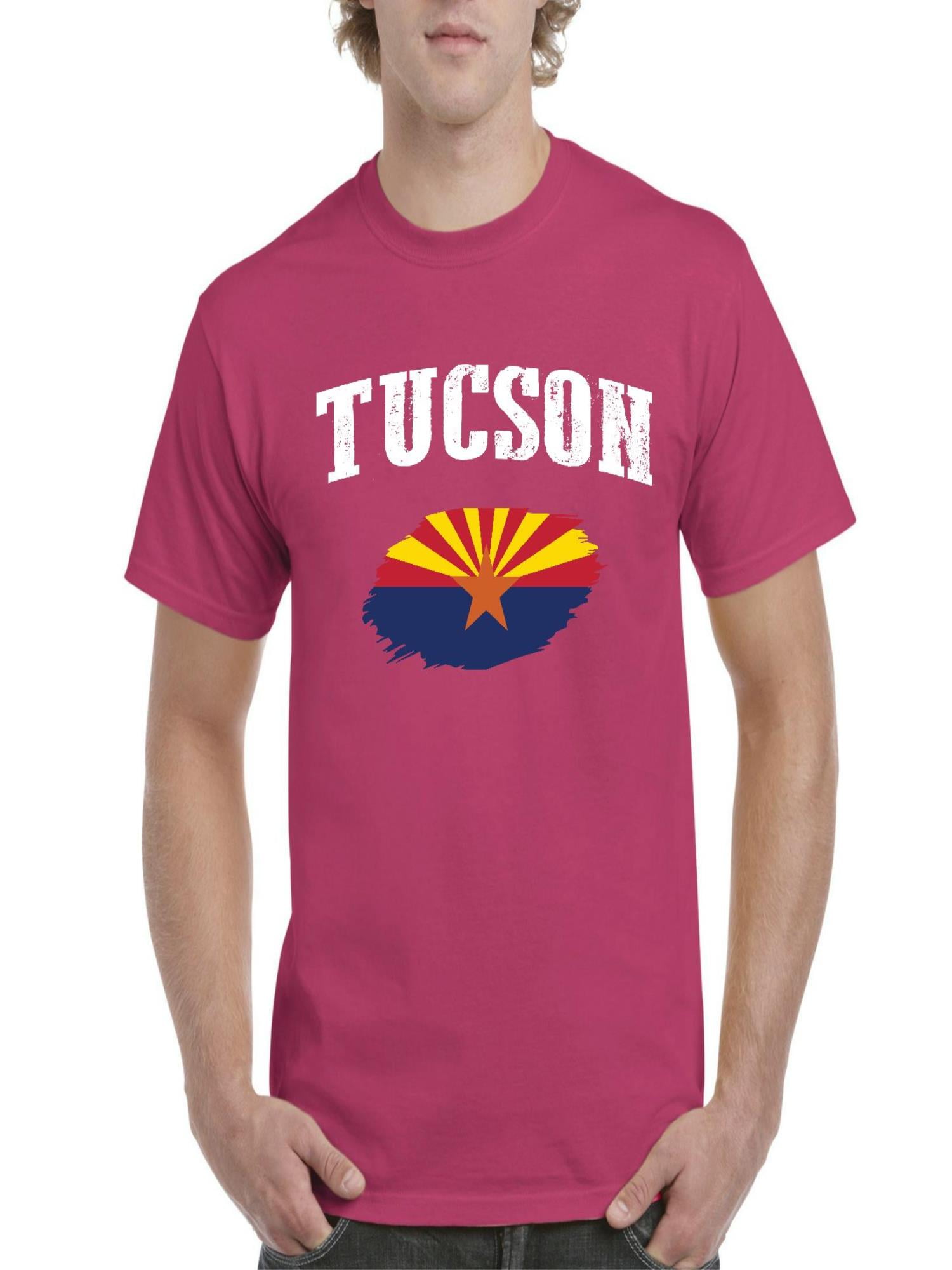 Normal is Boring - Mens Tucson Arizona Flag Short Sleeve T-Shirt ...