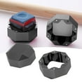 thumbnail image 4 of Support de Craie de Billard Octogonal, Rangement Portable Pratique pour Table de Billard Noir, 4 of 8