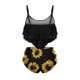 thumbnail image 4 of Traje de baño de dos piezas para mujer, sexy, de pecho alto, con contraste, degradado, dividido Fridja  nalpqowj53893, 4 of 4