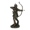 thumbnail image 1 of Robin Hood Shooting Arrow Bronze Finish Statue 12 Inches Tall, 1 of 5