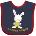 thumbnail image 3 of Inktastic My First Easter Boys Baby Bib, 3 of 4