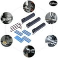 thumbnail image 2 of Metal Lathe Turning Tool Set, Carbide & Tungsten Steel Inserts with 3 Holders for High-Precision Steel Machining and Cutting, 2 of 4