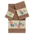 thumbnail image 1 of Linum Home Textiles Caroline 3 Piece Embellished Turkish Cotton Towel Set, 1 of 2