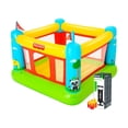 thumbnail image 1 of Castillo Brincolín Bestway Infantil Inflable Fisher Price Con Malla + Bomba de Aire, 1 of 8