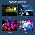 thumbnail image 4 of LED Coaster, 10Pcs Wine Bottle Lights with Colorful Flash Effect Bottle Glorifier for Party Wedding Bar, 4 of 8