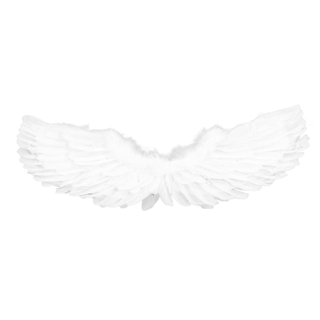 Ala de Ángel Blanca Para Niños y Adultos, Diadema Con Alas de Plumas, Disfraz de Varita, Fiesta de NaviDad y Halloween