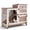 Light Brown, variant on Aivituvin 2-Story Rabbit Hutch Bunny Cage Wooden Rabbit Cage Indoor/Outdoor with Chew-Proof Ramp, 2 Leak-Proof Pull-Out Trays, Lockable Wheels for Rabbits, Guinea Pigs, Small Animals Brown