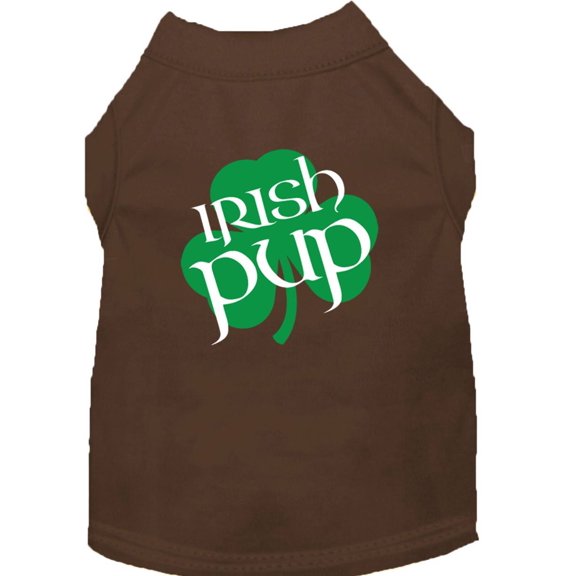 Pet Dog Cat Shirt Screen Printed, "Irish Pup"