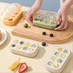 thumbnail image 3 of Press Ice Cube Tray 8 ice cube Tray box Push type ice cube maker B, 3 of 5