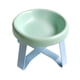 thumbnail image 2 of Comedero elevado para perros con soporte para proteger el cuello y dispensador de agua. Verde, 2 of 8
