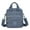 Gray, variant on Ladies Multifunctional Casual Crossbody Bag Women Waterproof Adjustable Shoulder Strap for Women Teen Girls Shoulder Purse