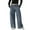 Blue #812, variant on Bovemsi Casual Pants for Women Wide Leg Sweatpants Baggy Cargo Plus Size Straight Sweatpant With Pockets Y2K Beach Trousers
