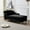 Black, variant on YWEN Upholstered Chaise Lounge Chair Indoor with Storage, Modern Velvet Recliner Lounge Chair with Round Pillows, Gold Metal Legs & Backrest, Reading Chaise Chair for Living Room Bedroom