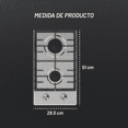 thumbnail image 2 of PARRILLA DE GAS DE ACERO INOXIDABLE CON 2 QUEMADORES, 2 of 5