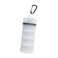 thumbnail image 2 of Contenedor de proteínas Dispensador de proteínas Regalo conveniente 4 compartimentos apilables para Blanco, 2 of 9