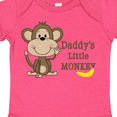thumbnail image 4 of Inktastic Daddy's Little Monkey Boys or Girls Baby Bodysuit, 4 of 5
