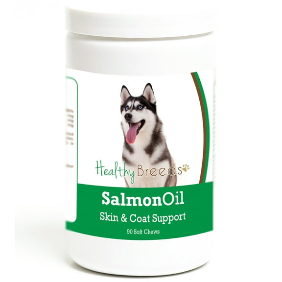 Healthy Breeds Siberian Husky Salmon Oil Soft Chews 90 Count