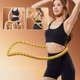 thumbnail image 4 of Weighted Infinity Fitness Hoop for Adult Weight Loss,2.9lb Soft Spring Exercise Hoops,Foldable Fitness Circles,Waist-Friendly Design Burns Fat, Shapes Waist, Back-Friendly Home Gym Equipment, 4 of 8