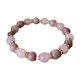 thumbnail image 1 of Pulsera de cristal natural Pulsera de cristal natural con vetas de madera roja Pulsera pequeña y fresca para mujer, 1 of 6
