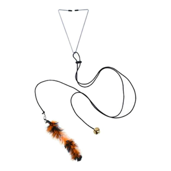 Juguete de Plumas para Gatos Zulema Varita Retráctil para gatos 25cm Juguetes interactivos para gatos