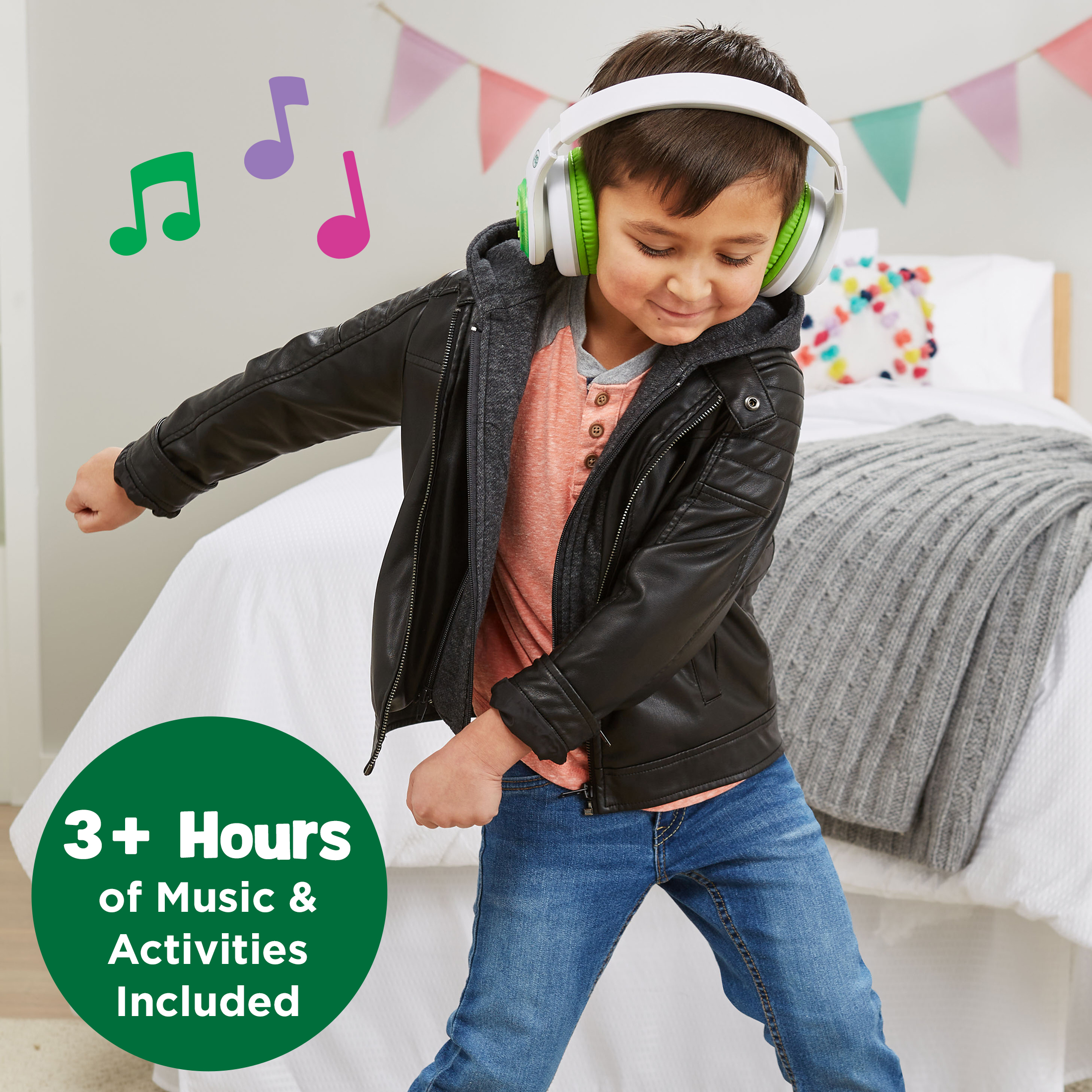 LeapPods Max™ Over-Ear Headphones for Kids, LeapFrog, Encourage Mindfulness, Imaginative Play - image 2 of 11