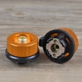 thumbnail image 4 of MasteelfCA 1 Set BZ1164-2 Wire Mesh Tube Gas Tank Inflation Flat Gas Tank Inflation with Camping Stove Convert Adapter Nozzle Bottle Type Propane Auto-Off Gas Cartridge (Golden), 4 of 7