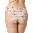 thumbnail image 3 of Kindly Yours Women’s So Comfy Micro High Leg Bikini Underwear, 4-Pack, Sizes XS-XXXL, 3 of 7