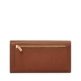 thumbnail image 3 of Cartera Fossil Logan de piel con cierre RFID, color marrón, 3 of 5