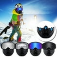 thumbnail image 2 of WNFJR Full Frame Windshield Motorcycle Desert Ski Mask - Antifog & Antiscratch Goggles with UV Protection, Removable Face Mask, Cold Weather Protection, 2 of 4