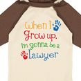 thumbnail image 4 of Inktastic Future Lawyer Boys Girls Attorney Boys or Girls Long Sleeve Baby Bodysuit, 4 of 5