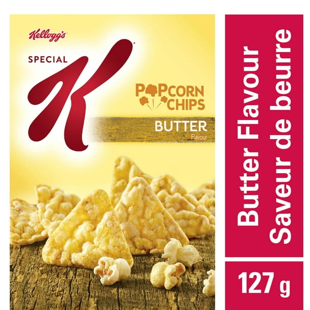 Croustilles de maïs soufflé Kellogg's Special K Saveur de beurre, 127 g 127 g