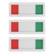 thumbnail image 1 of Letrero de acrílico de 3 piezas para puerta corrediza de privacidad con texto "Ocupado" y "Sala de conferencias"., 1 of 5
