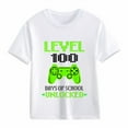 thumbnail image 7 of YUEHUA Toddler 100 Day of School Short Sleeve Shirt for Boys Kid Grils, My Happy 100th Day of School T Shirt, 7 of 7