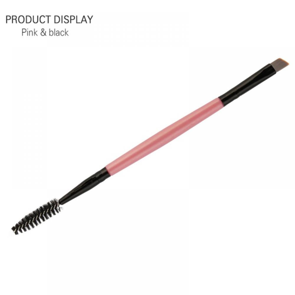 Duo Eyebrow Brush Professional Angled Eye Brow Brush and Spoolie