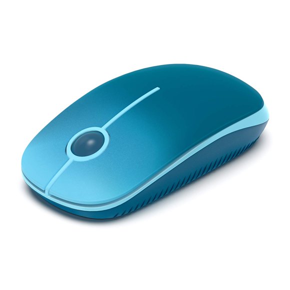 Mouse Inalámbrico VssoPlor Slim Portátil 2.4G Degradado Azul