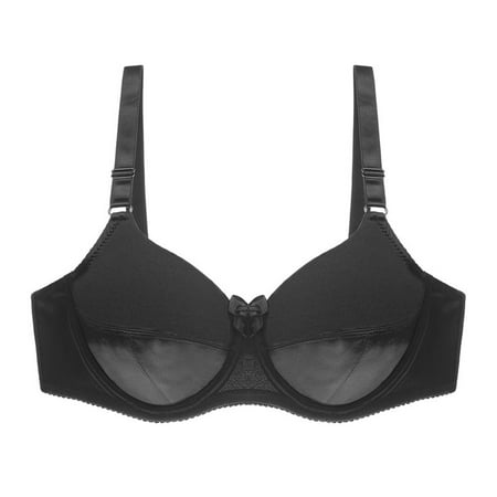 

Bras Sawvnm Women Yoga Sports Front Closure Extra-Elastic Breathable Lace Trim Bra Underwear Great Gifts for Less