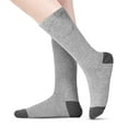 thumbnail image 2 of Yeacher Winter Heating Socks Rechargeable Electric Heated Socks Battery Powered Cold Weather Cotton Socks with 3 Level Temperature Setting for Men Women Outdoor Riding Camping Hiking Fishing Skiing, 2 of 7
