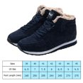 thumbnail image 3 of Botas de Montaña Mujer Hombre Felpa Antideslizantes Invierno Forrado Pelo Nieve ( 41) Azul Likrtyny Tenis De Mujer Tenis De Hombre, 3 of 7