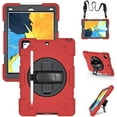 thumbnail image 1 of Case for iPad 6th 5th Generation 9.7 inch 2018 2017 / iPad Pro 9.7 / iPad Air 2 Protective Cover with 360° Rotating Stand, Hand/Shoulder Strap, Pencil Holder, 1 of 7