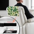 thumbnail image 4 of TSOVTHRID Monstera Palm Leaf Print Sofa Headrest Cover 17x27in Non Slip Headrest Protector for Recline Chair Waterproof PU Leather Couch Head Rest Protector for Living Room, 1 Piece, 4 of 7