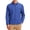 Blue-1, variant on Mens Dress Shirt Wrinkle Free Untucked Dress Shirts Business Casual Cuffed Long Sleeve Button Down Shirt with Flap Pocket