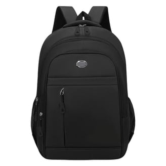business laptop backpack mancro 15 15.6 inch college backpack Waterproof 15.6" Backpack, Black Oxford Capacity Backpack 15.6-inch Computer Bag Unisex