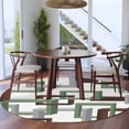 thumbnail image 4 of 7ft Washable Round Rug, Mid Century Non-Slip Circle Area Rug for Living Room Dining Room, Absrtact Geometric Indoor Floor Mat for Home Decor, 4 of 9