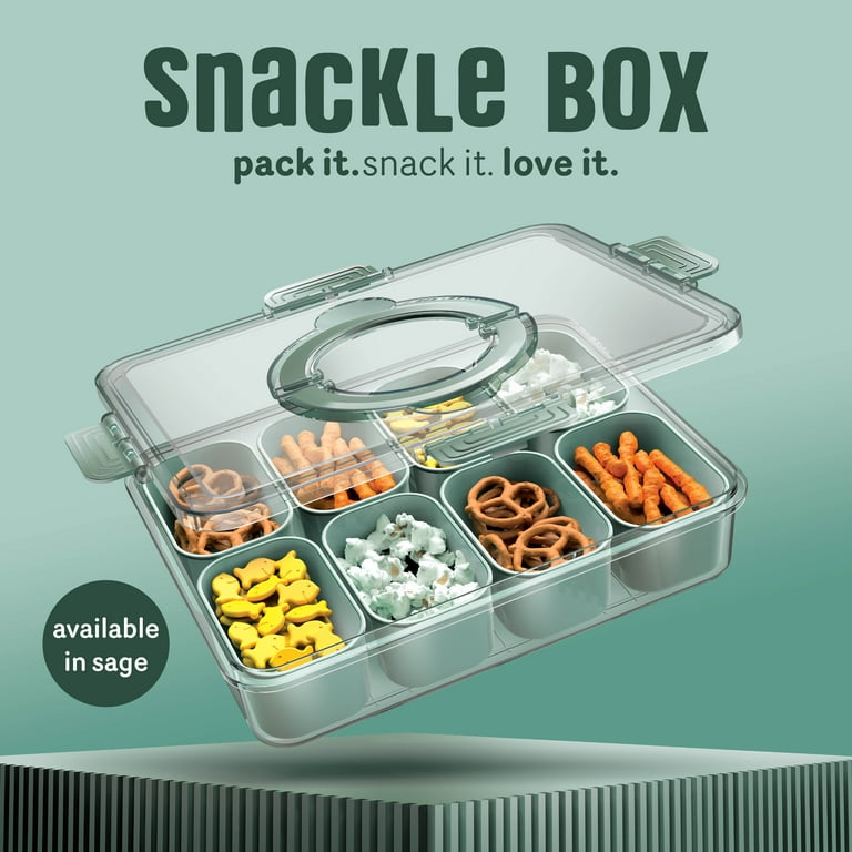 Cook With Color 8-Compartment Snackle Box, Charcuterie and Snack Cook With Color 8-Compartment Snackle Box, Charcuterie and Snack